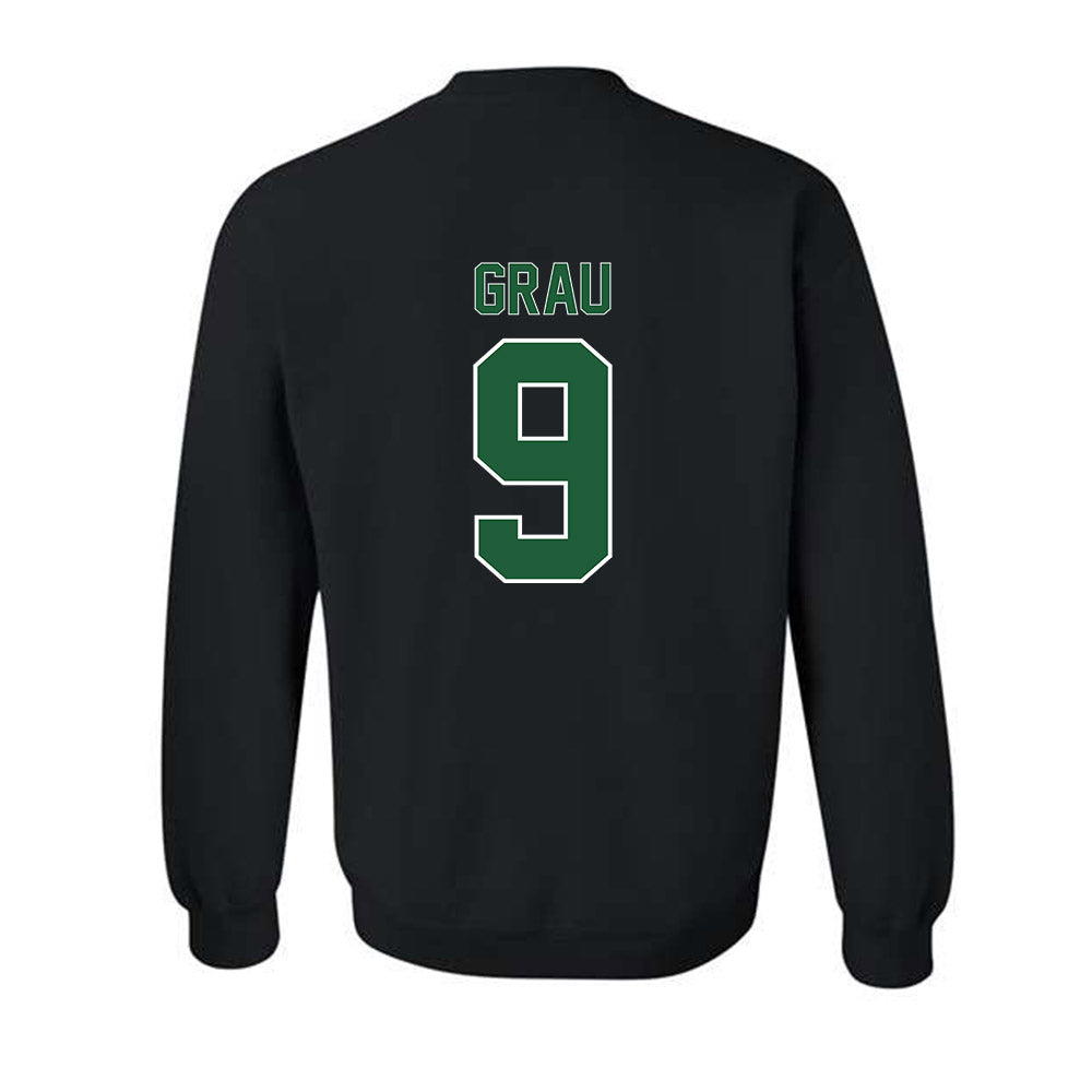 Utah Valley - NCAA Men's Soccer : nil Grau - Classic Fashion Shersey Crewneck Sweatshirt-1