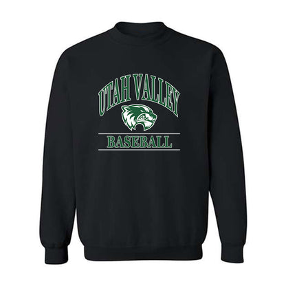 Utah Valley - NCAA Baseball : Trey Jacobsen - Classic Fashion Shersey Crewneck Sweatshirt-0