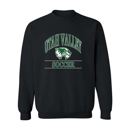 Utah Valley - NCAA Women's Soccer : Kate Booth - Classic Fashion Shersey Crewneck Sweatshirt-0