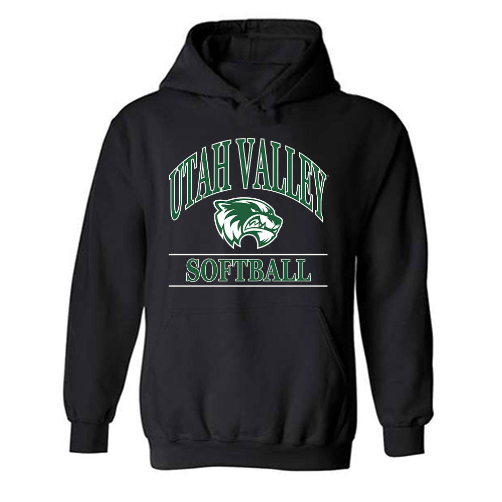 Utah Valley - NCAA Softball : Bailey Marvin - Classic Fashion Shersey Hooded Sweatshirt-0