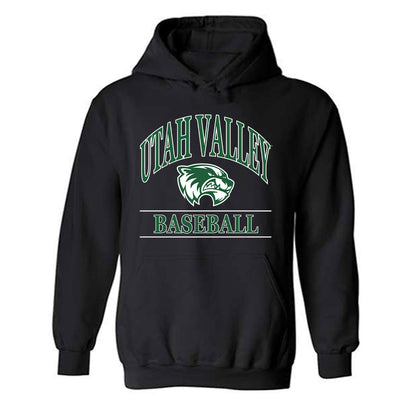 Utah Valley - NCAA Baseball : Kaden Carpenter - Classic Fashion Shersey Hooded Sweatshirt-0