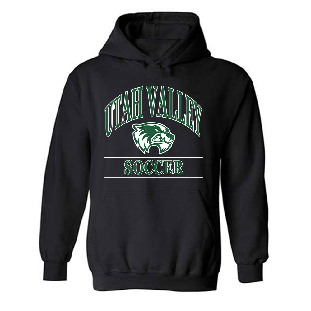 Utah Valley - NCAA Men's Soccer : Dan McKay - Classic Fashion Shersey Hooded Sweatshirt-0