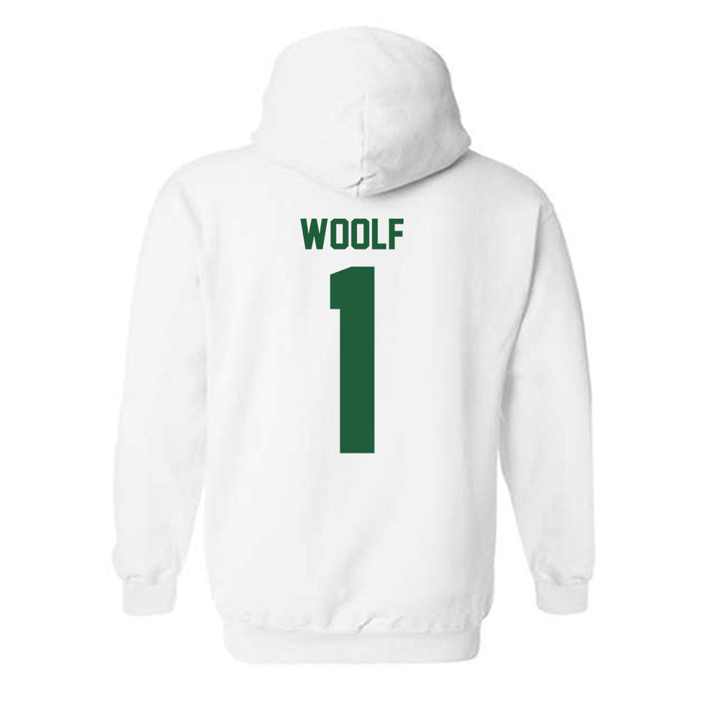 Utah Valley - NCAA Women's Volleyball : Maranda Woolf - Classic Fashion Shersey Hooded Sweatshirt-1