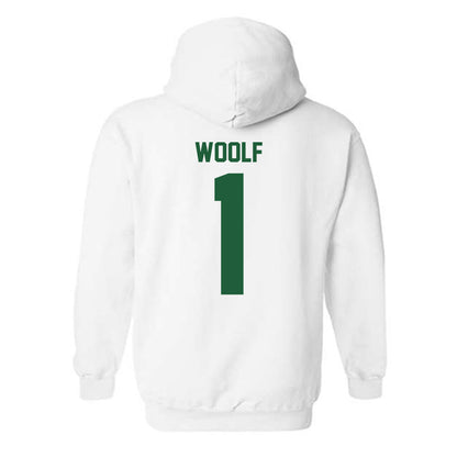 Utah Valley - NCAA Women's Volleyball : Maranda Woolf - Classic Fashion Shersey Hooded Sweatshirt-1