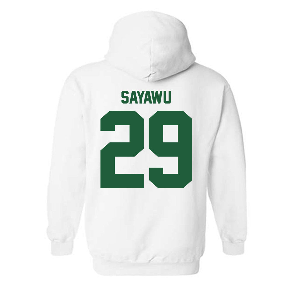 Utah Valley - NCAA Men's Soccer : Sharif Sayawu - Classic Fashion Shersey Hooded Sweatshirt-1