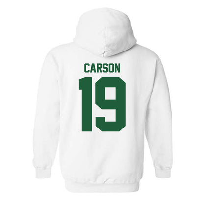 Utah Valley - NCAA Women's Volleyball : Bree Carson - Classic Fashion Shersey Hooded Sweatshirt-1