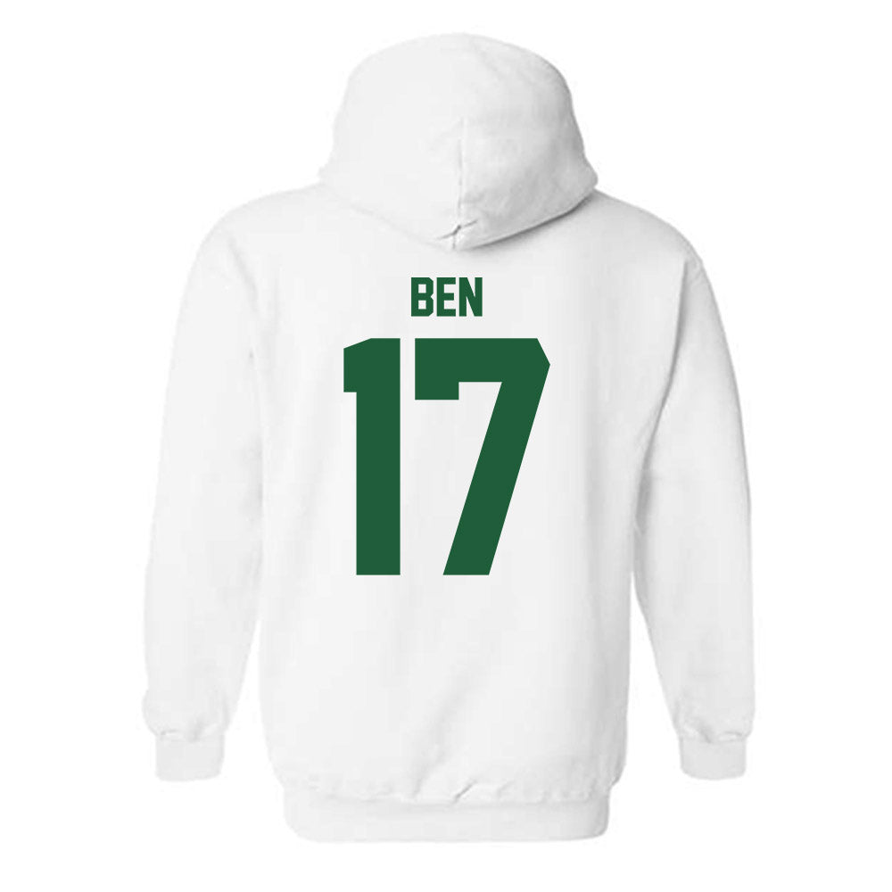 Utah Valley - NCAA Men's Soccer : Deontae Ben - Classic Fashion Shersey Hooded Sweatshirt-1