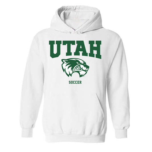 Utah Valley - NCAA Women's Soccer : Kate Booth - Classic Fashion Shersey Hooded Sweatshirt-0
