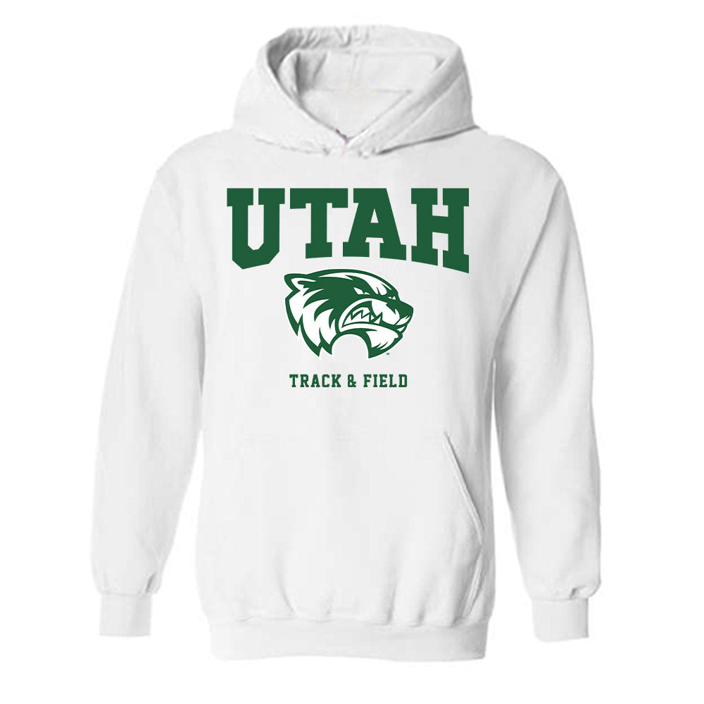 Utah Valley - NCAA Women's Track & Field : Emerson Stout - Classic Fashion Shersey Hooded Sweatshirt-0