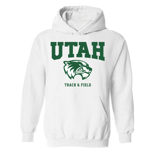 Utah Valley - NCAA Women's Track & Field : Tylee Davis - Classic Fashion Shersey Hooded Sweatshirt-0