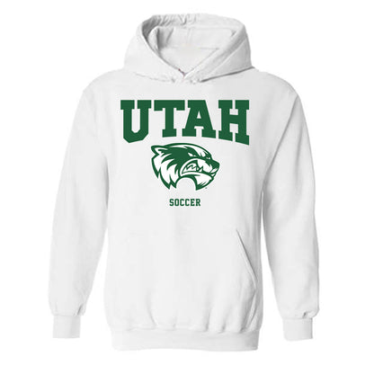 Utah Valley - NCAA Men's Soccer : Jordan Mangatal - Classic Fashion Shersey Hooded Sweatshirt-0