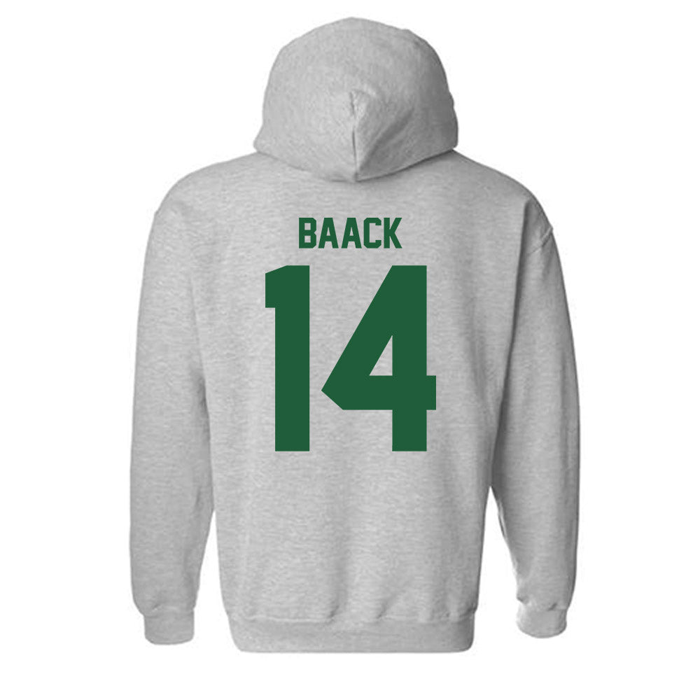 Utah Valley - NCAA Baseball : Cohen Baack - Classic Fashion Shersey Hooded Sweatshirt-1