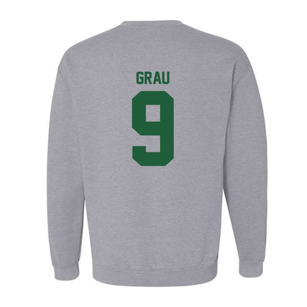 Utah Valley - NCAA Men's Soccer : nil Grau - Classic Fashion Shersey Crewneck Sweatshirt-1