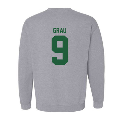Utah Valley - NCAA Men's Soccer : nil Grau - Classic Fashion Shersey Crewneck Sweatshirt-1