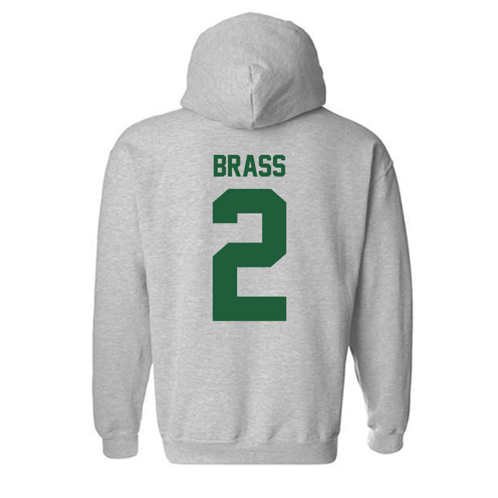 Utah Valley - NCAA Baseball : Cooper Brass - Classic Fashion Shersey Hooded Sweatshirt-1