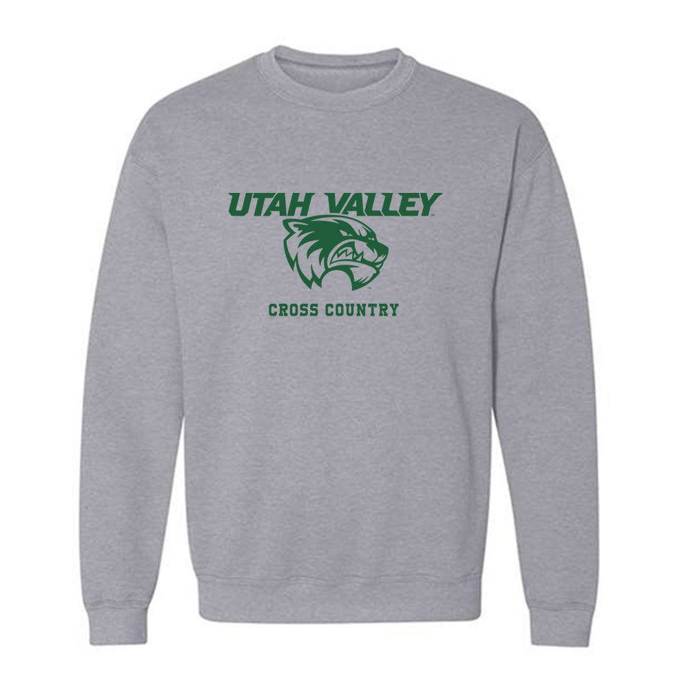 Utah Valley - NCAA Men's Cross Country : Cameron Jacobs - Classic Fashion Shersey Crewneck Sweatshirt-0