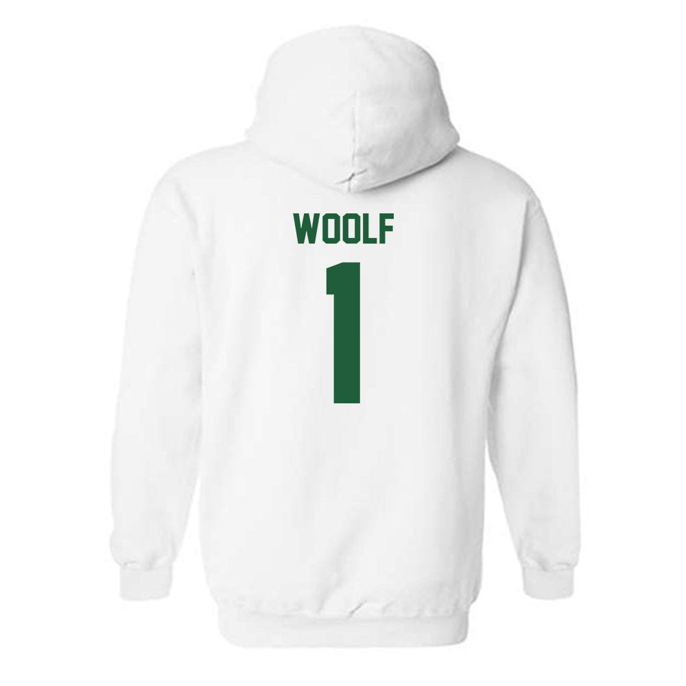 Utah Valley - NCAA Women's Volleyball : Maranda Woolf - Classic Shersey Hooded Sweatshirt-1