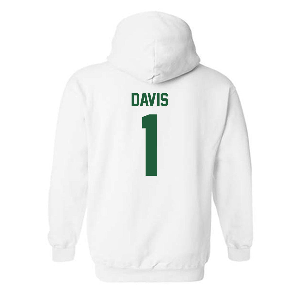 Utah Valley - NCAA Men's Basketball : Tanner Davis - Classic Shersey Hooded Sweatshirt-1