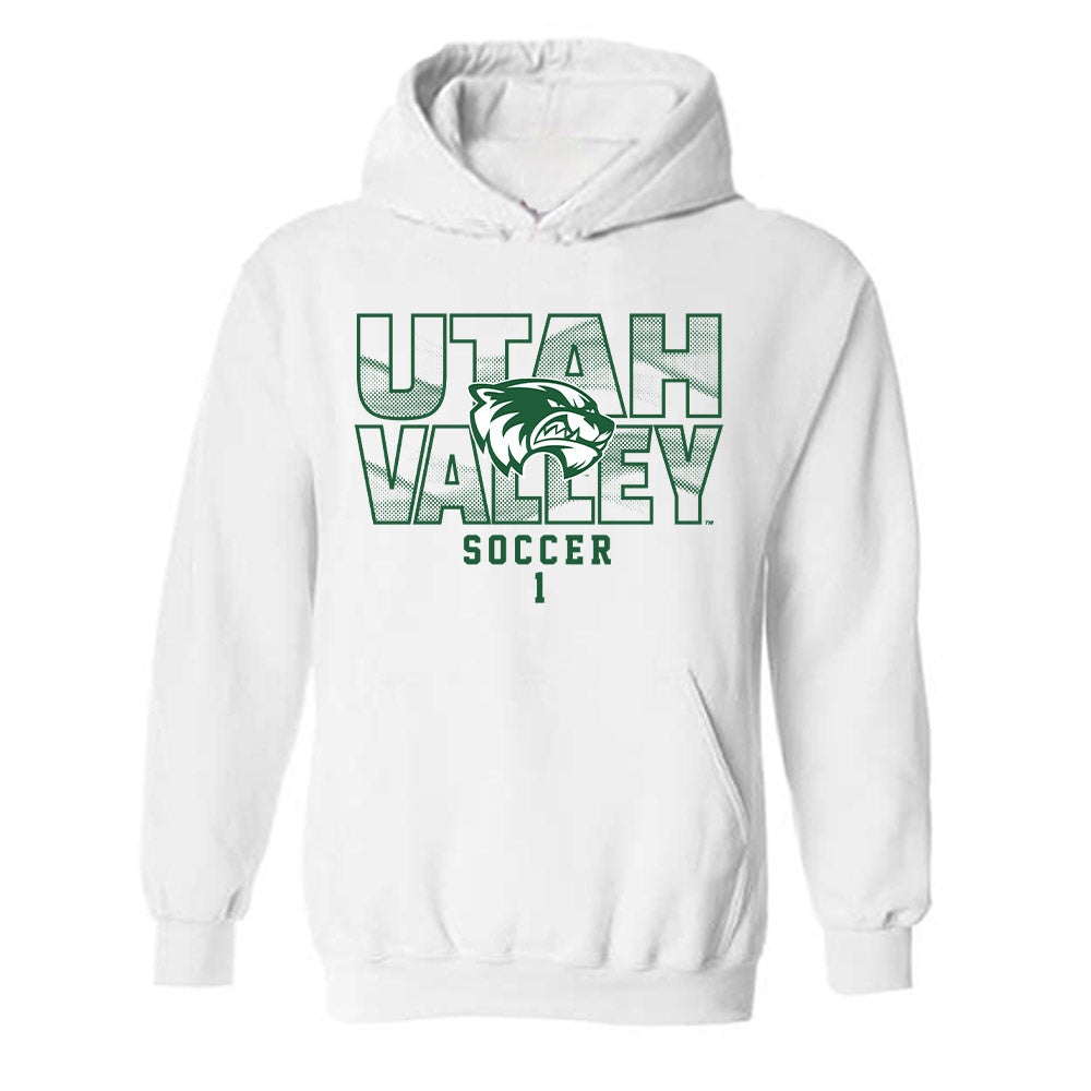 Utah Valley - NCAA Women's Soccer : Mia Roberts - Classic Shersey Hooded Sweatshirt-0