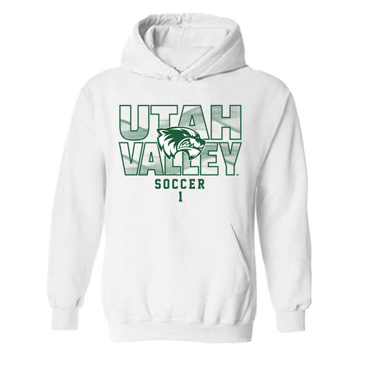 Utah Valley - NCAA Women's Soccer : Mia Roberts - Classic Shersey Hooded Sweatshirt-0