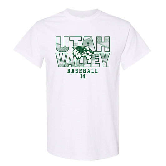 Utah Valley - NCAA Baseball : Cohen Baack - Classic Shersey T-Shirt-0