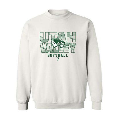 Utah Valley - NCAA Softball : Lexie Balfanz - Classic Shersey Crewneck Sweatshirt-0