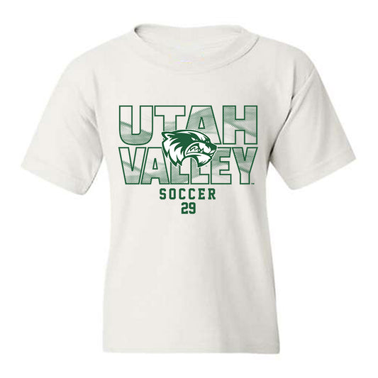 Utah Valley - NCAA Men's Soccer : Sharif Sayawu - Classic Shersey Youth T-Shirt-0