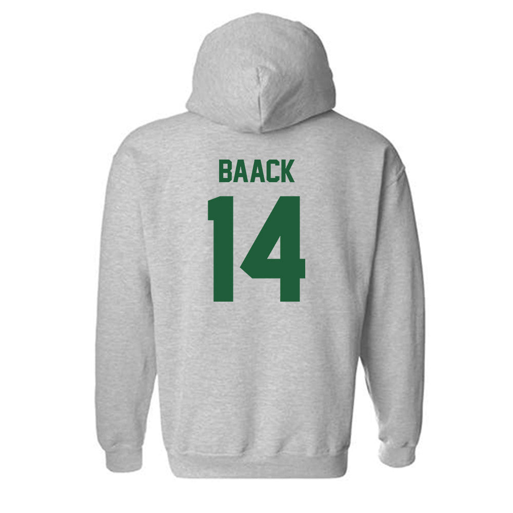 Utah Valley - NCAA Baseball : Cohen Baack - Classic Shersey Hooded Sweatshirt-1