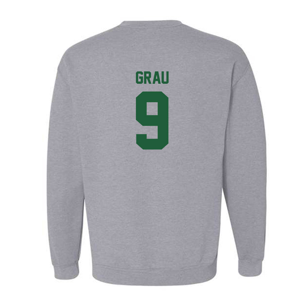 Utah Valley - NCAA Men's Soccer : nil Grau - Classic Shersey Crewneck Sweatshirt-1