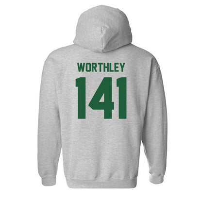 Utah Valley - NCAA Wrestling : Jason Worthley - Classic Shersey Hooded Sweatshirt-1