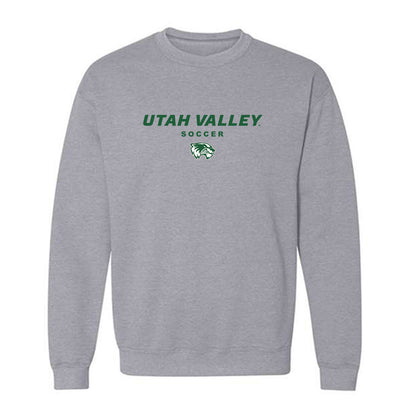 Utah Valley - NCAA Men's Soccer : Ashton Wheeler - Classic Shersey Crewneck Sweatshirt-0