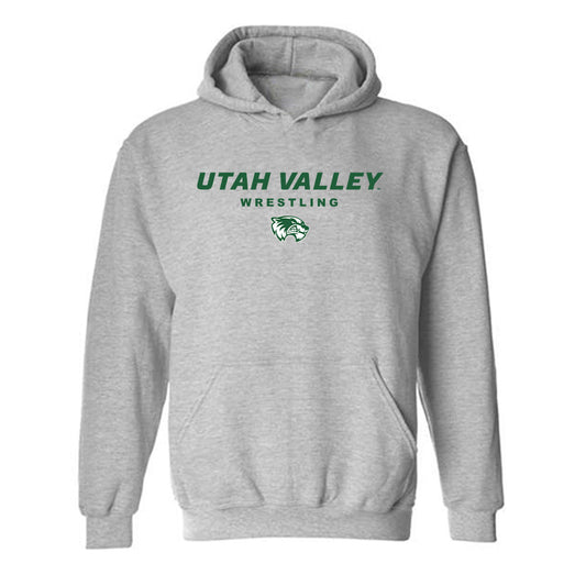 Utah Valley - NCAA Wrestling : Jay Singer - Classic Shersey Hooded Sweatshirt-0