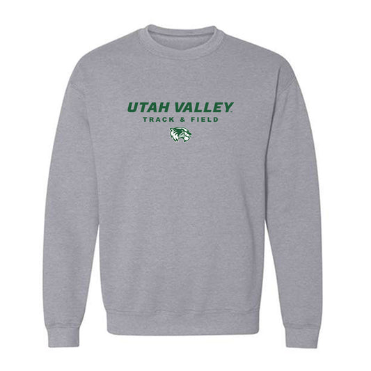 Utah Valley - NCAA Men's Track & Field : Matthew Maclennan - Classic Shersey Crewneck Sweatshirt-0