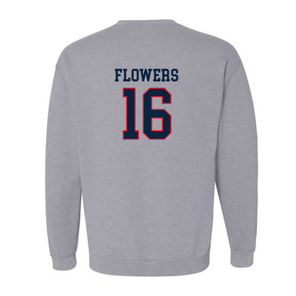 UConn - NCAA Football : Kamren Flowers - Classic Shersey Crewneck Sweatshirt-1