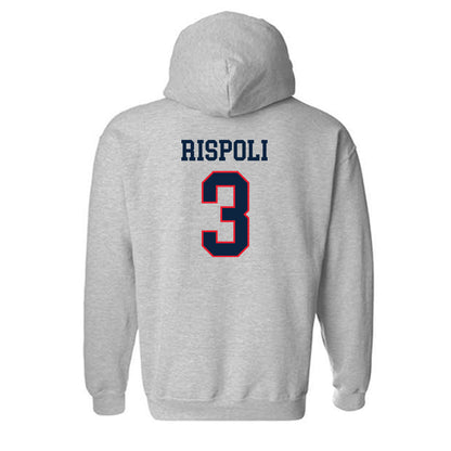 UConn - NCAA Baseball : Rob Rispoli - Classic Shersey Hooded Sweatshirt-1