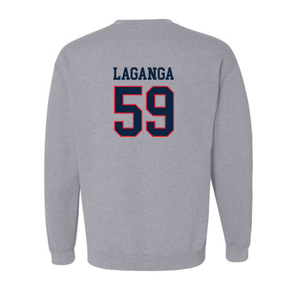 UConn - NCAA Football : David LaGanga - Classic Shersey Crewneck Sweatshirt-1