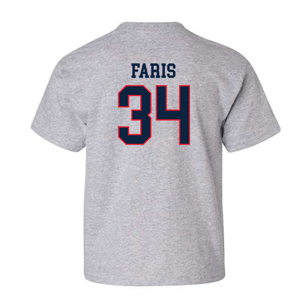 UConn - Women's Basketball Legends : Kelly Faris - Classic Shersey Youth T-Shirt-1