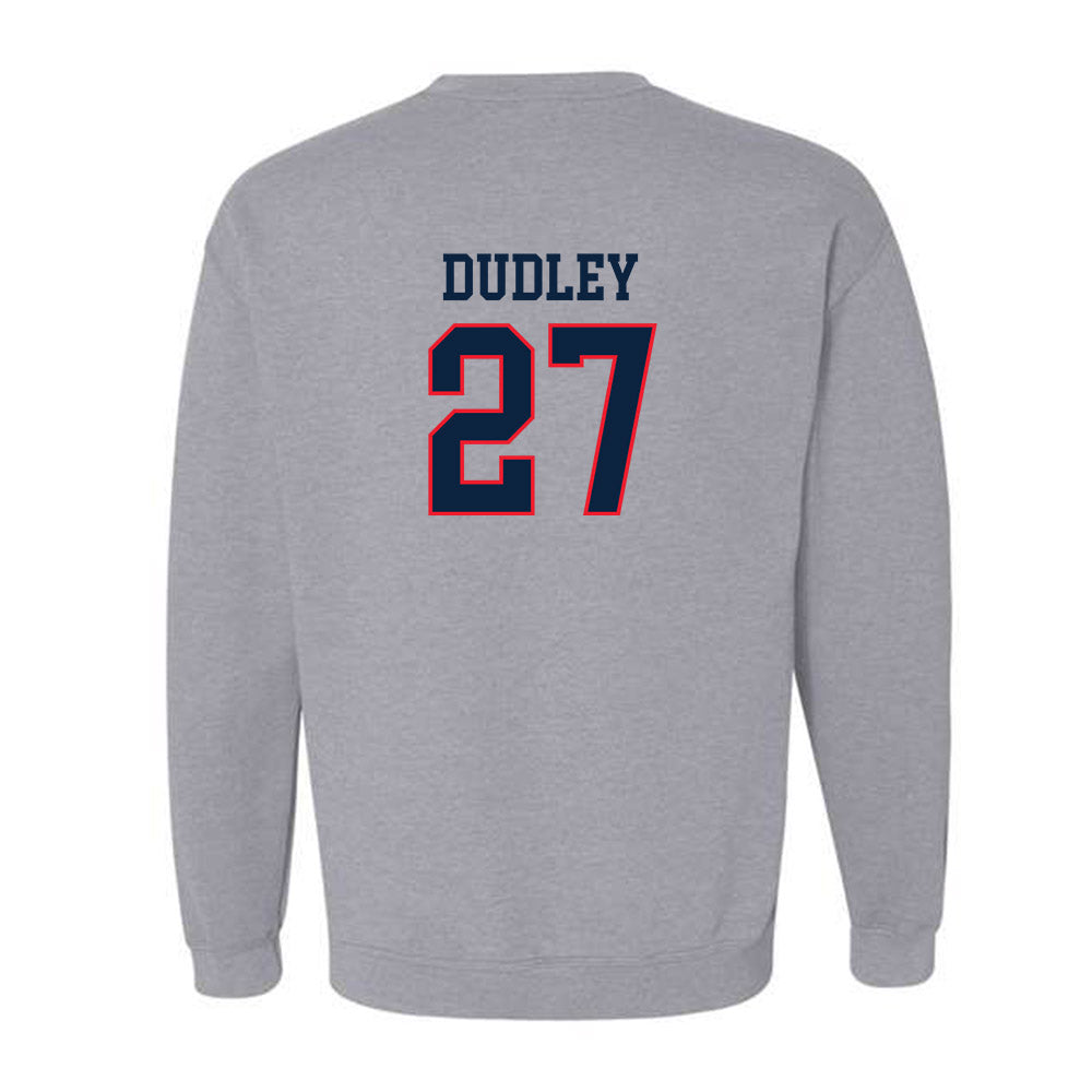 UConn - Football Legends : Terris Dudley - Classic Shersey Crewneck Sweatshirt-1