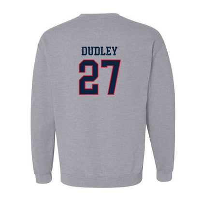 UConn - Football Legends : Terris Dudley - Classic Shersey Crewneck Sweatshirt-1