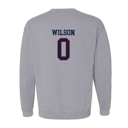 UConn - NCAA Football : Flash Wilson - Classic Shersey Crewneck Sweatshirt-1
