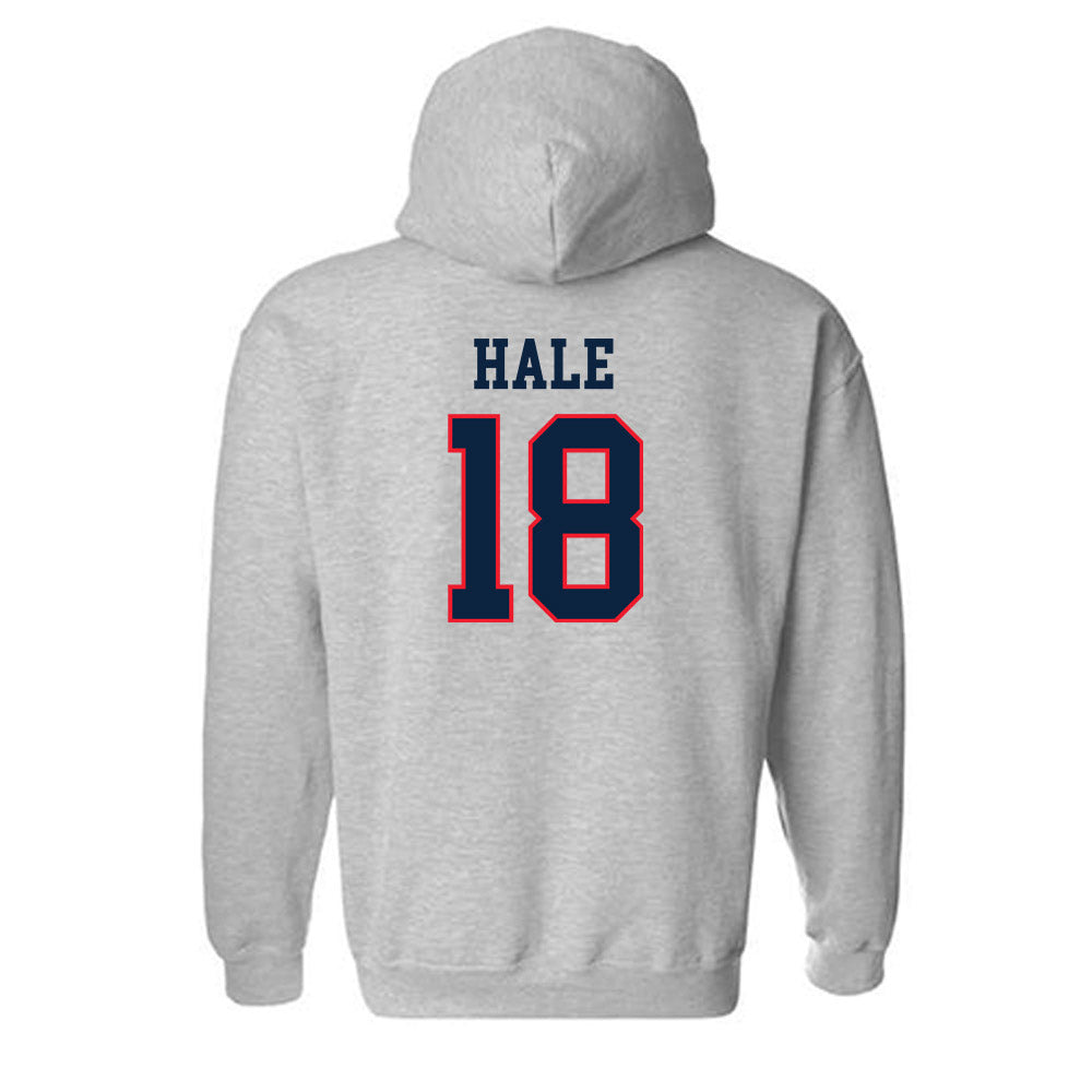 UConn - NCAA Baseball : Charlie Hale - Classic Shersey Hooded Sweatshirt-1