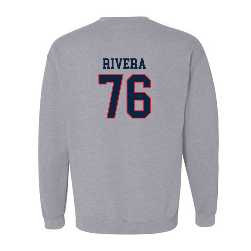 UConn - NCAA Football : Dominic Rivera - Classic Shersey Crewneck Sweatshirt-1