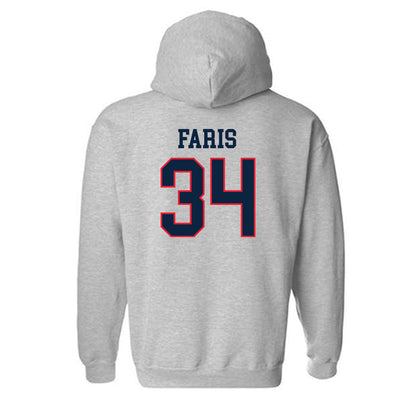 UConn - Women's Basketball Legends : Kelly Faris - Classic Shersey Hooded Sweatshirt-1