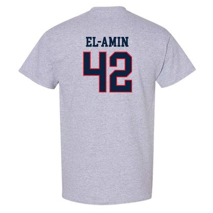 UConn - Men's Basketball Legends : Khalid El-Amin - Classic Shersey T-Shirt-1