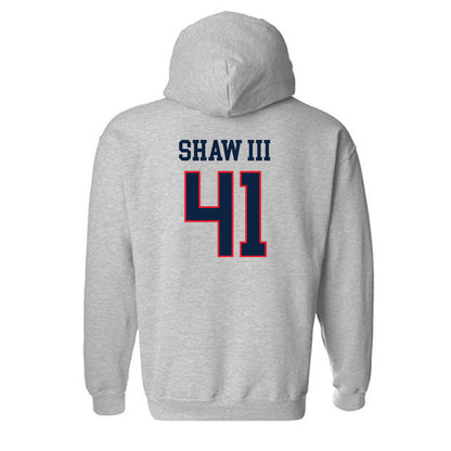 UConn - NCAA Baseball : Gregory Shaw III - Classic Shersey Hooded Sweatshirt-1
