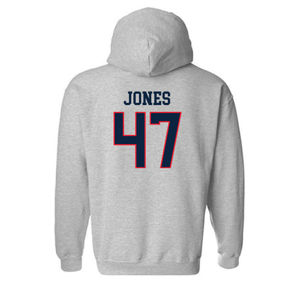 UConn - NCAA Football : Jayden Jones - Classic Shersey Hooded Sweatshirt-1