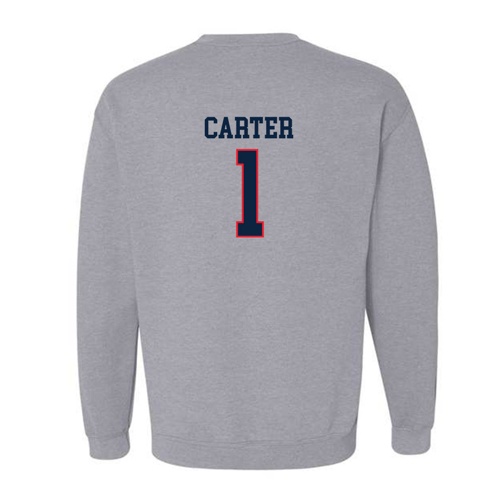 UConn - NCAA Men's Soccer : Adam Carter - Classic Shersey Crewneck Sweatshirt-1