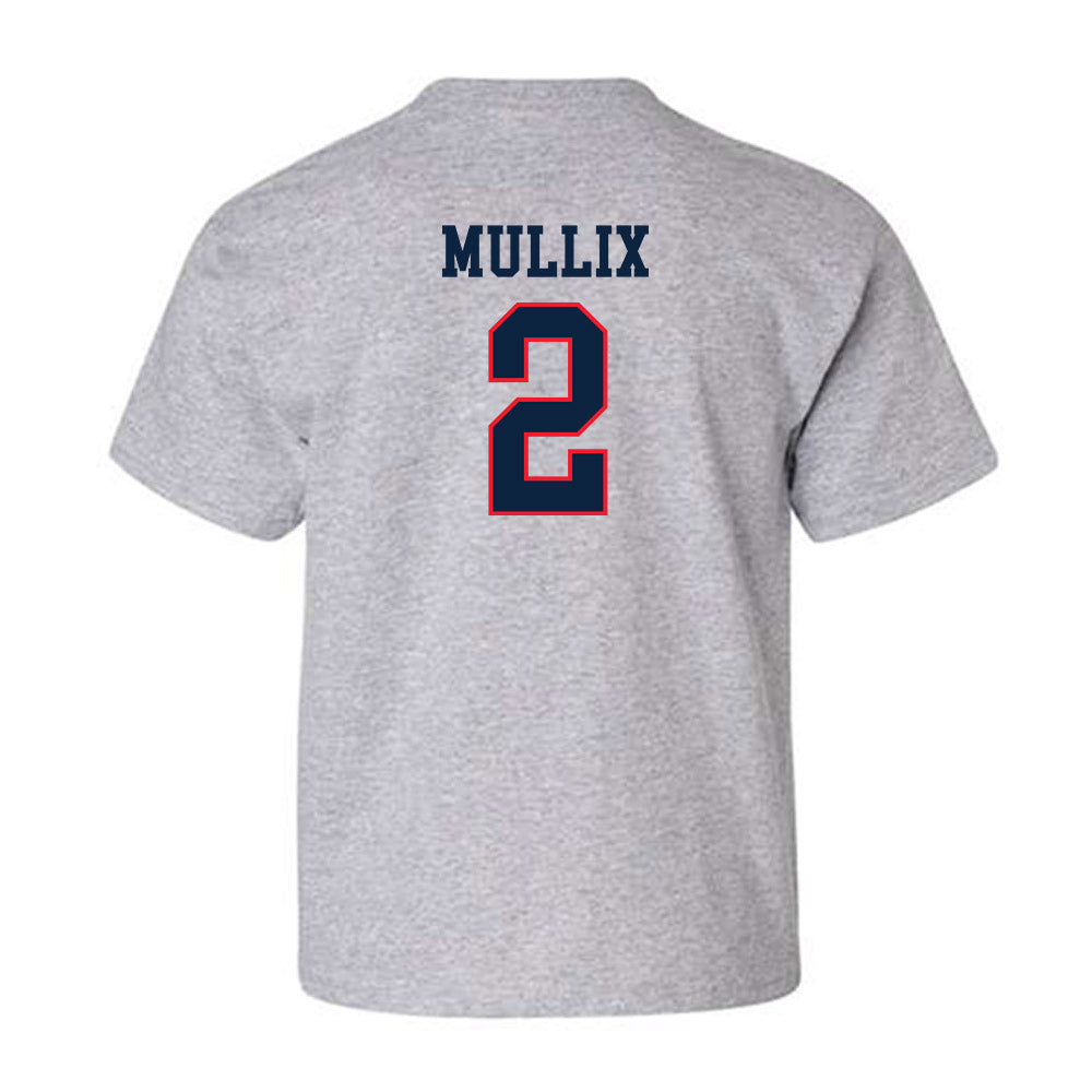 UConn - NCAA Football : Tahjae Mullix - Classic Shersey Youth T-Shirt-1