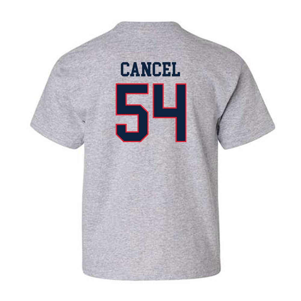 UConn - NCAA Baseball : Chris Cancel - Classic Shersey Youth T-Shirt-1