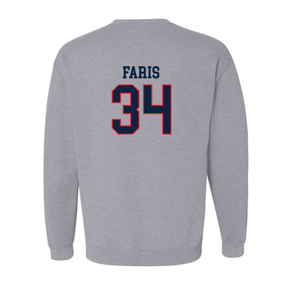 UConn - Women's Basketball Legends : Kelly Faris - Classic Shersey Crewneck Sweatshirt-1